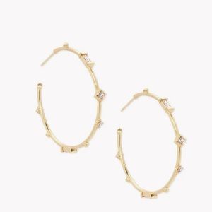 Kendra Scott Rhoan Hoop Gold